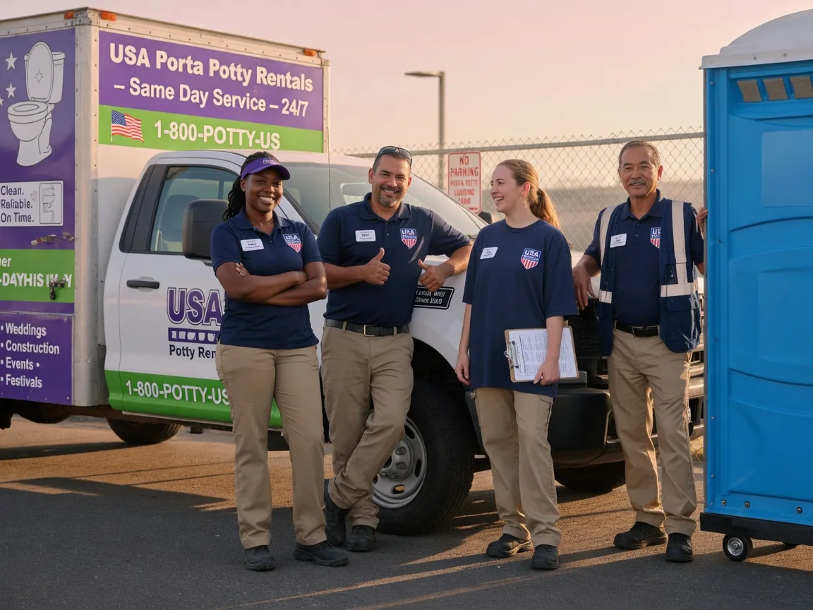 Porta Potty Rental company in Dixmont, ME